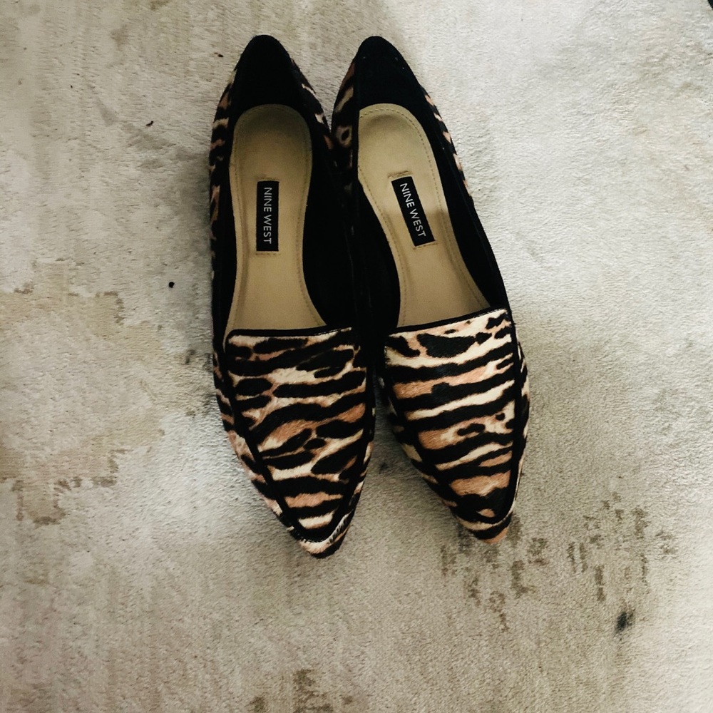 Leopard Ninewest Flats